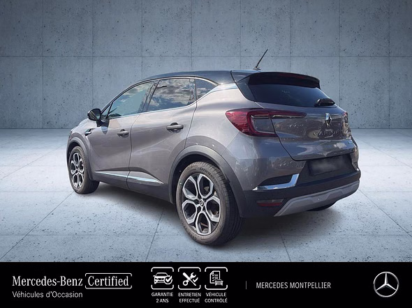 RENAULT Captur 1.6 E-Tech hybride 145ch Intens -21 - Vue 3