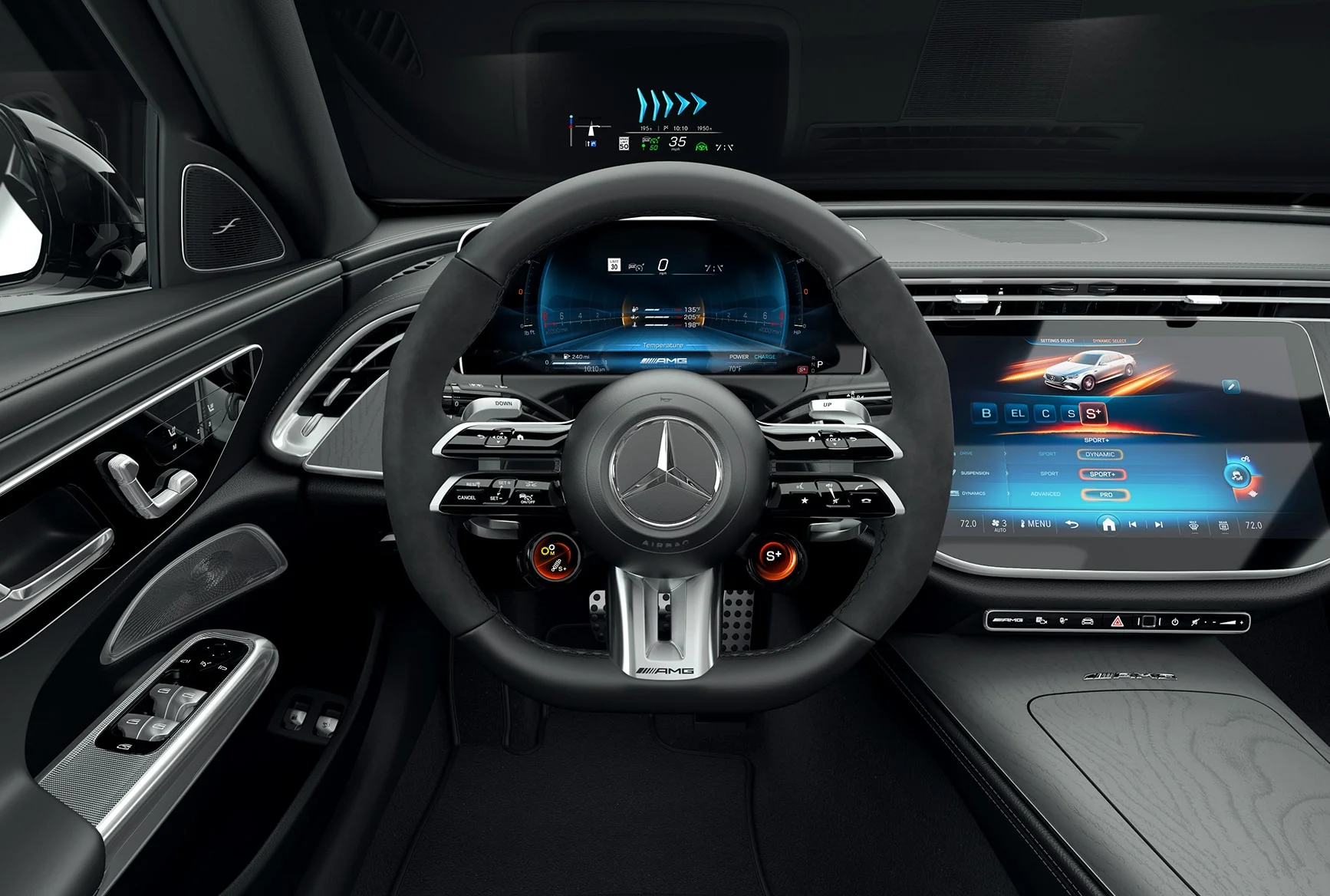 AMG Classe E Berline intérieur 5