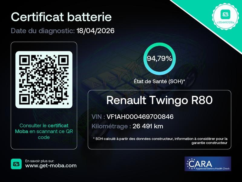 RENAULT Twingo d’occasion à vendre à SAINT PIERRE LES NEMOURS chez DPL - SNCA (Photo 3)